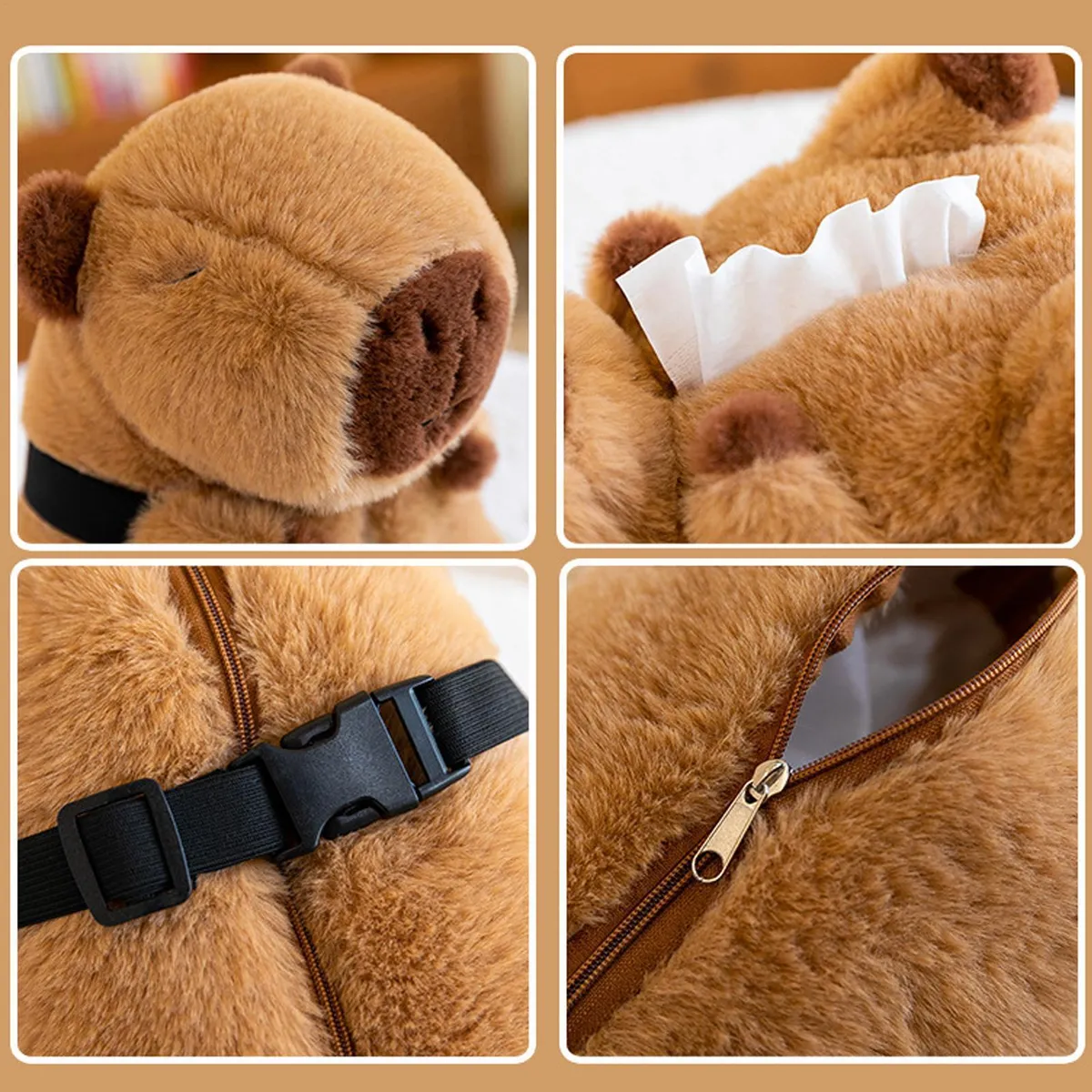 Capybara Porta Pañuelos Portable